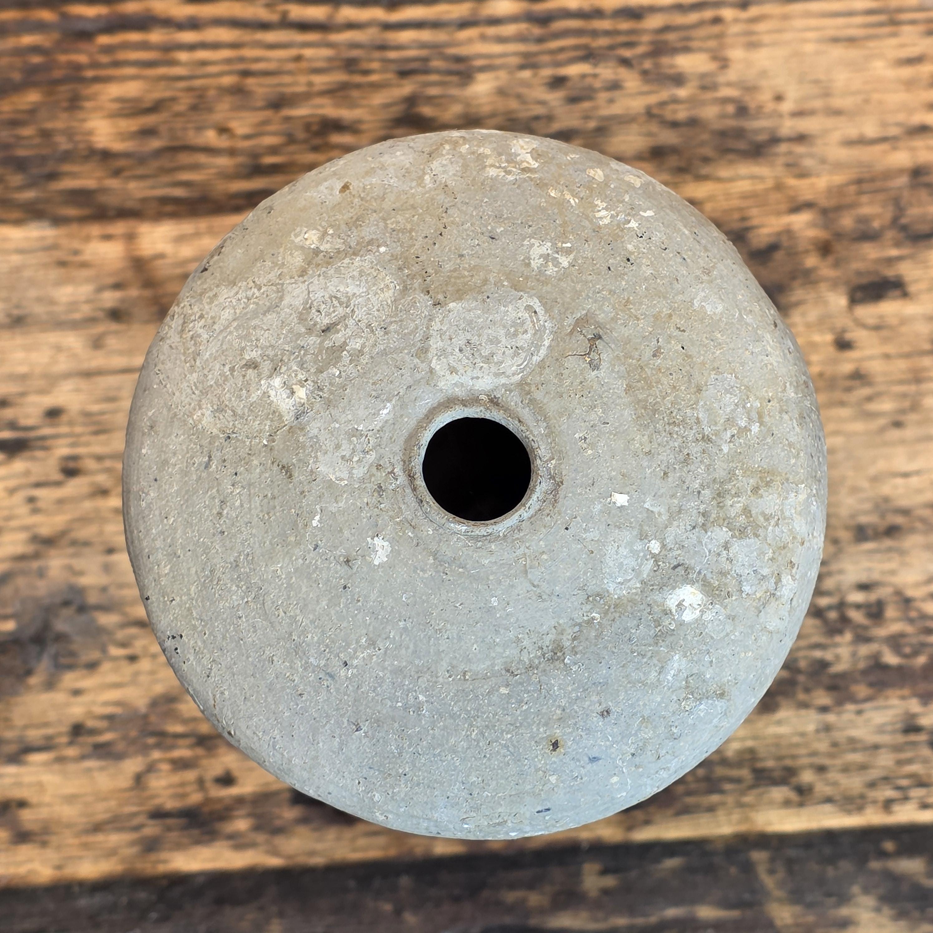 Antique Chinese Song / Yuan Dynasty "Mercury Jar" Shipwreck Trade Ceramic 7"H