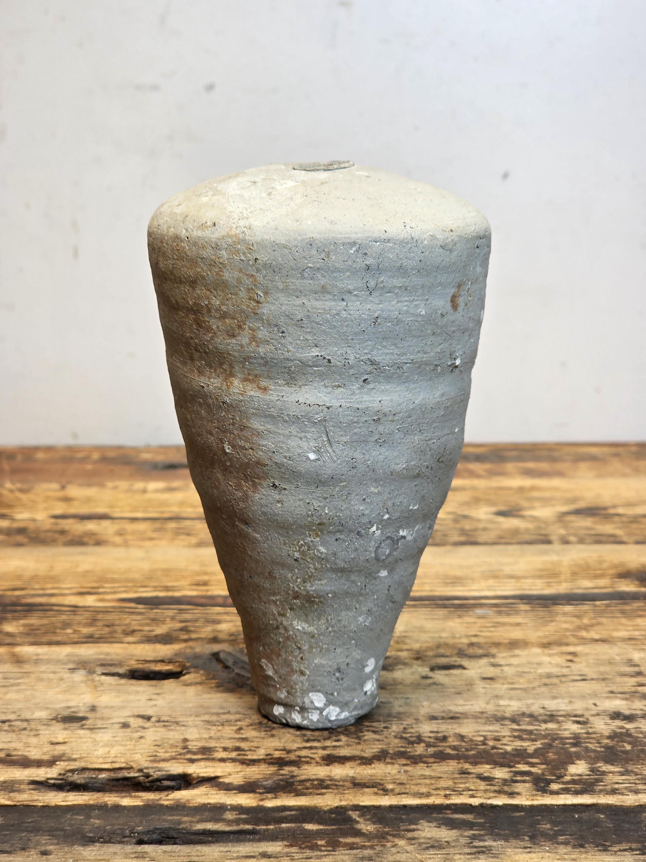 Antique Chinese Song / Yuan Dynasty "Mercury Jar" Shipwreck Trade Ceramic 7"H