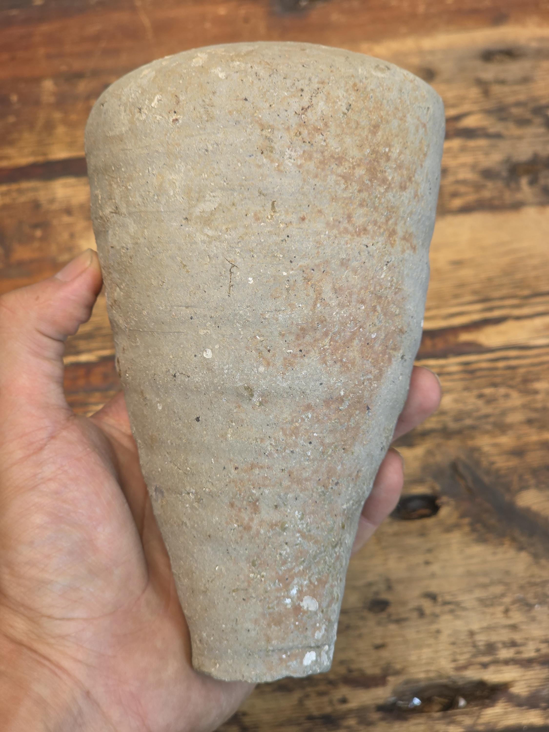 Antique Chinese Song / Yuan Dynasty "Mercury Jar" Shipwreck Trade Ceramic 7"H