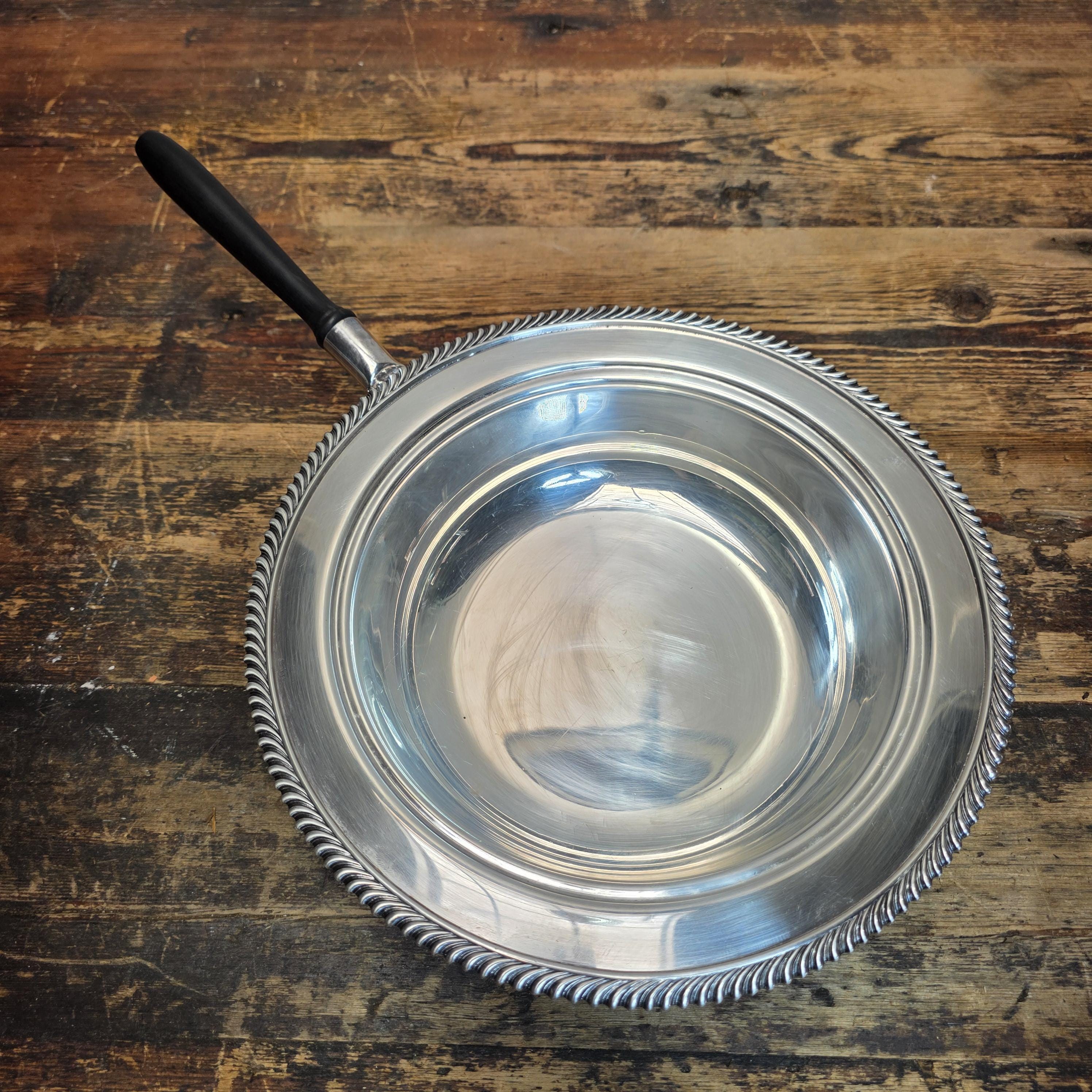 Antique International Silver Co. Silver Plate Chafing Dish – Complete with Stand