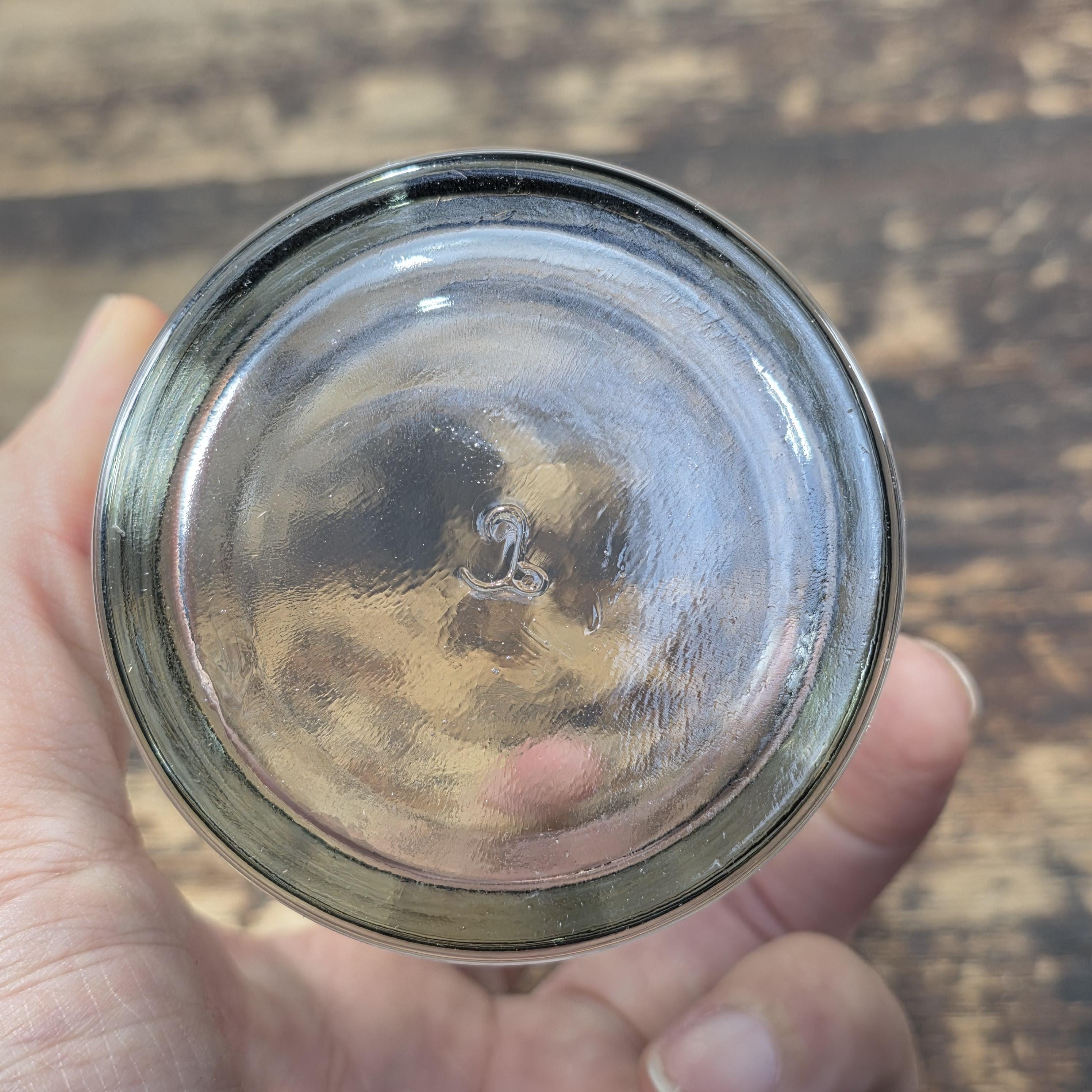 1974 The Jolly Roger Pirate Rocks Glass by Libbey Vintage Barware USA