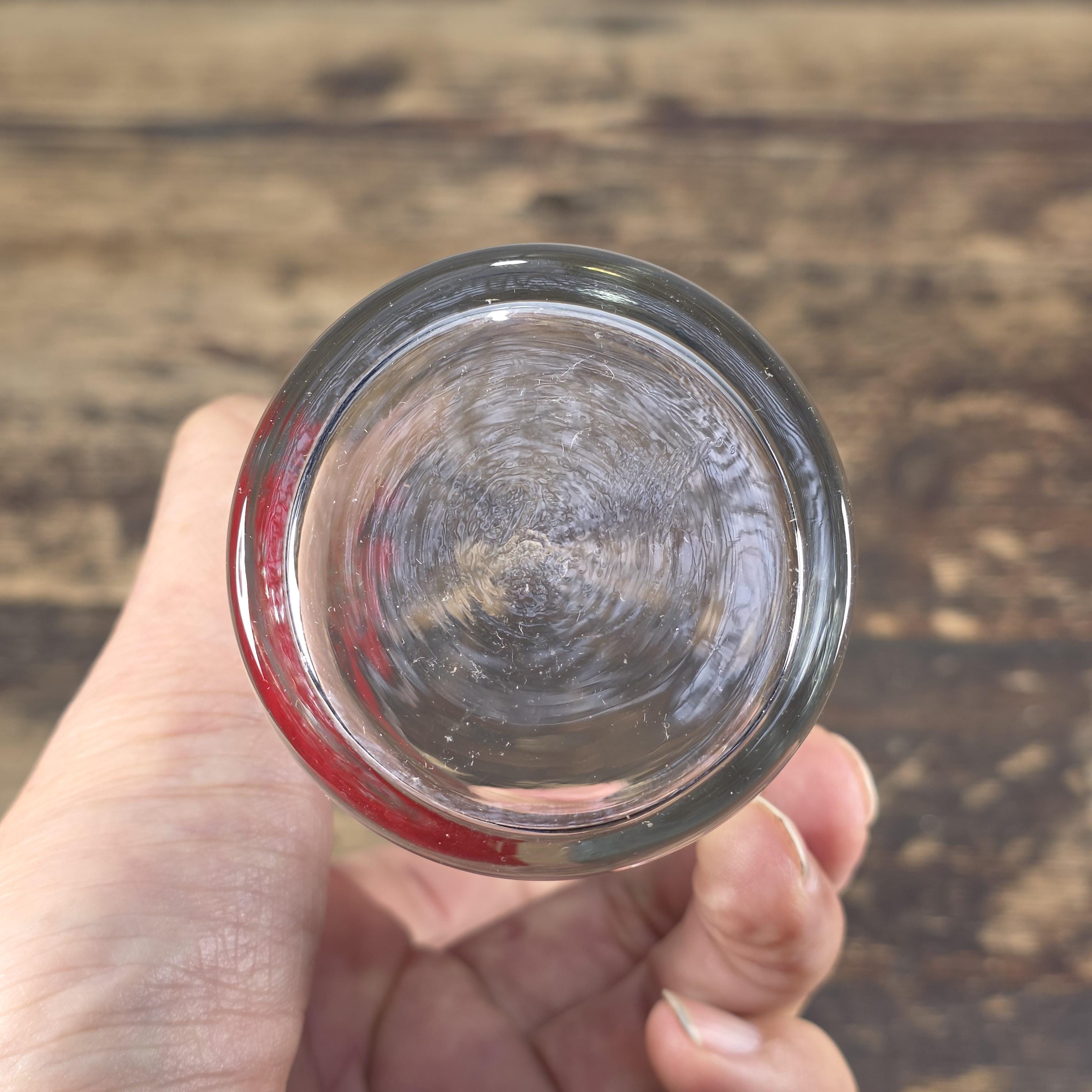 Vintage Gilbert’s Steak House Glass — Jackson, Michigan 5.75"H