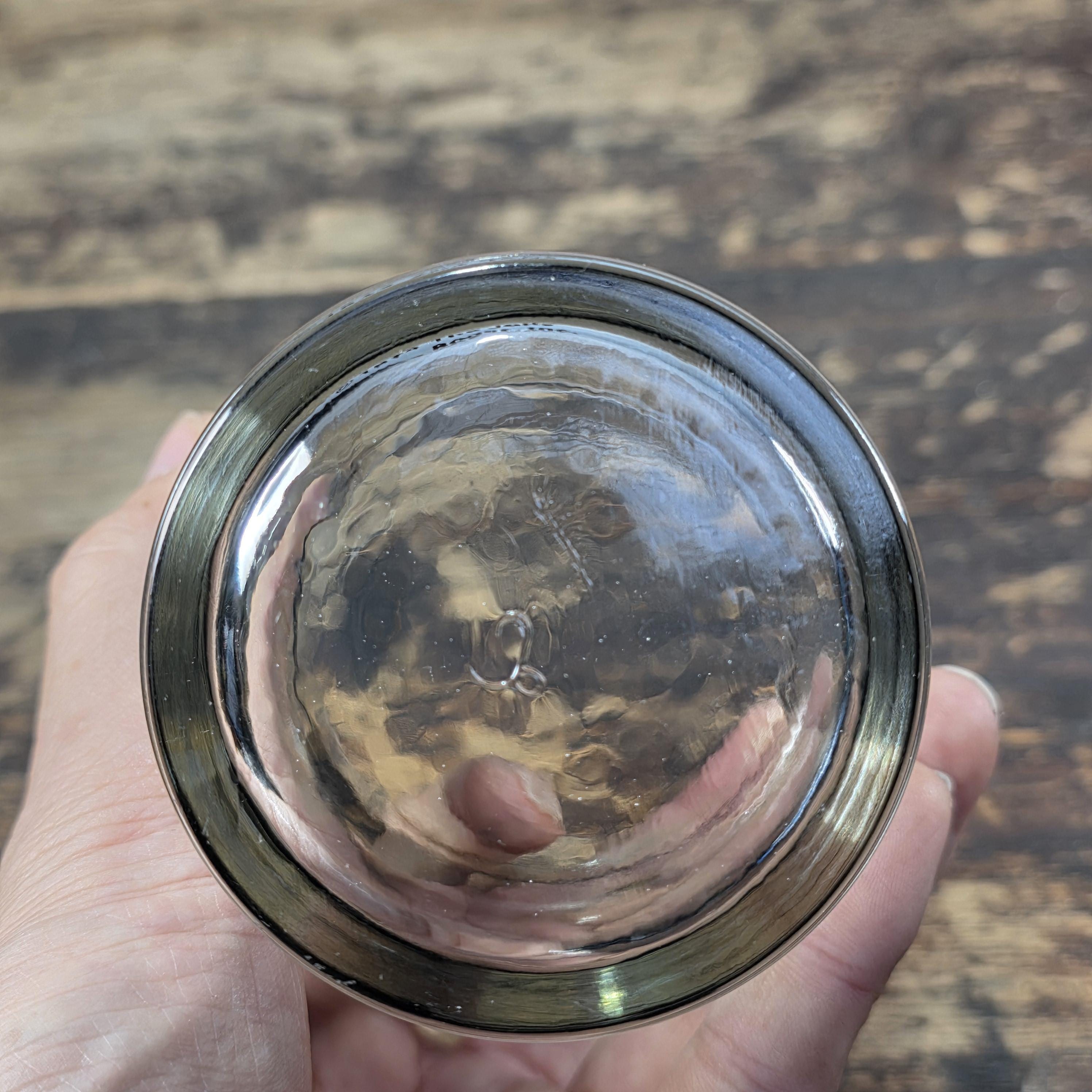 1974 The Jolly Roger Pirate Rocks Glass by Libbey Vintage Barware USA