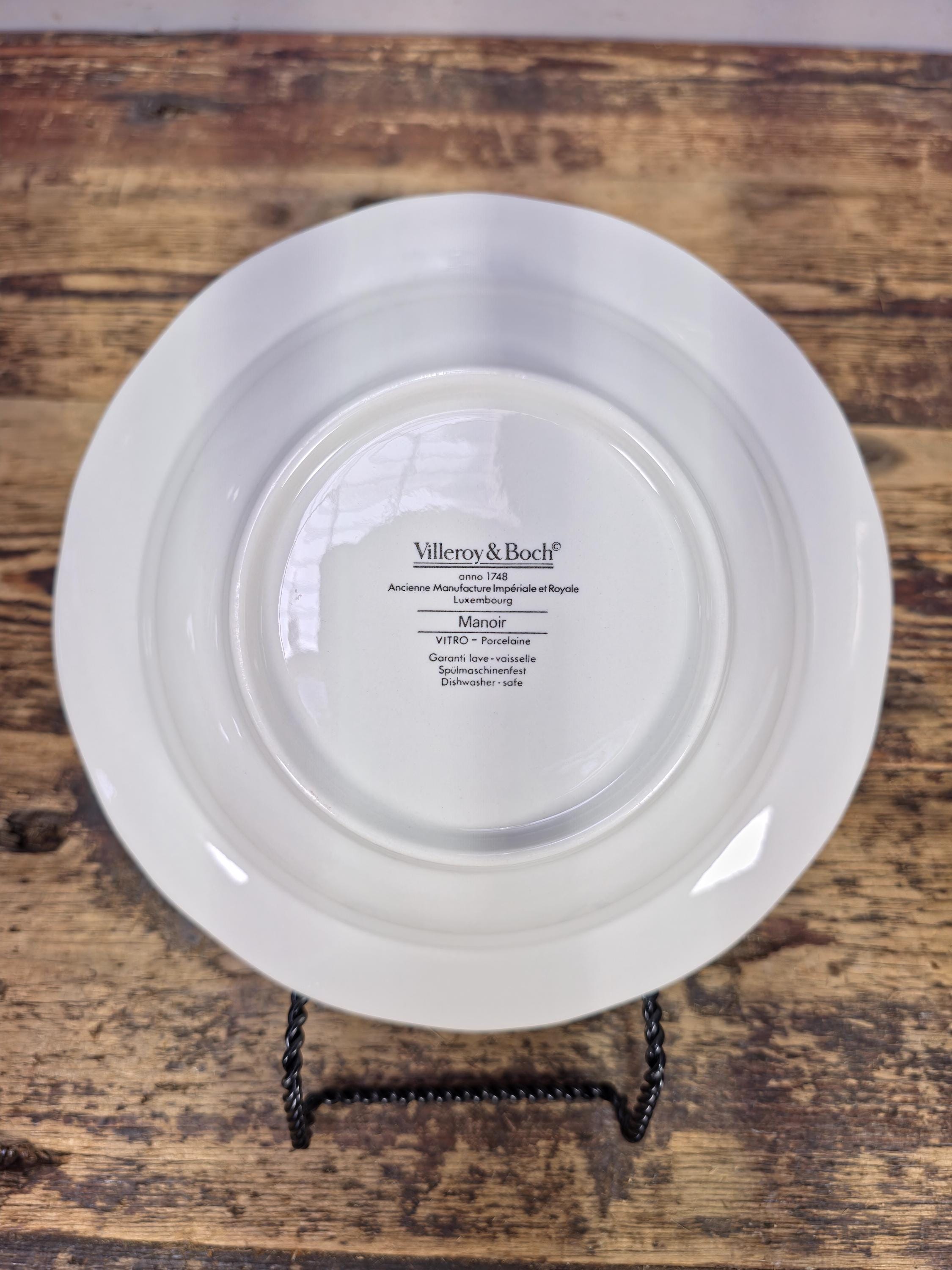 Villeroy & Boch Manoir Rim Cereal Bowl 8"