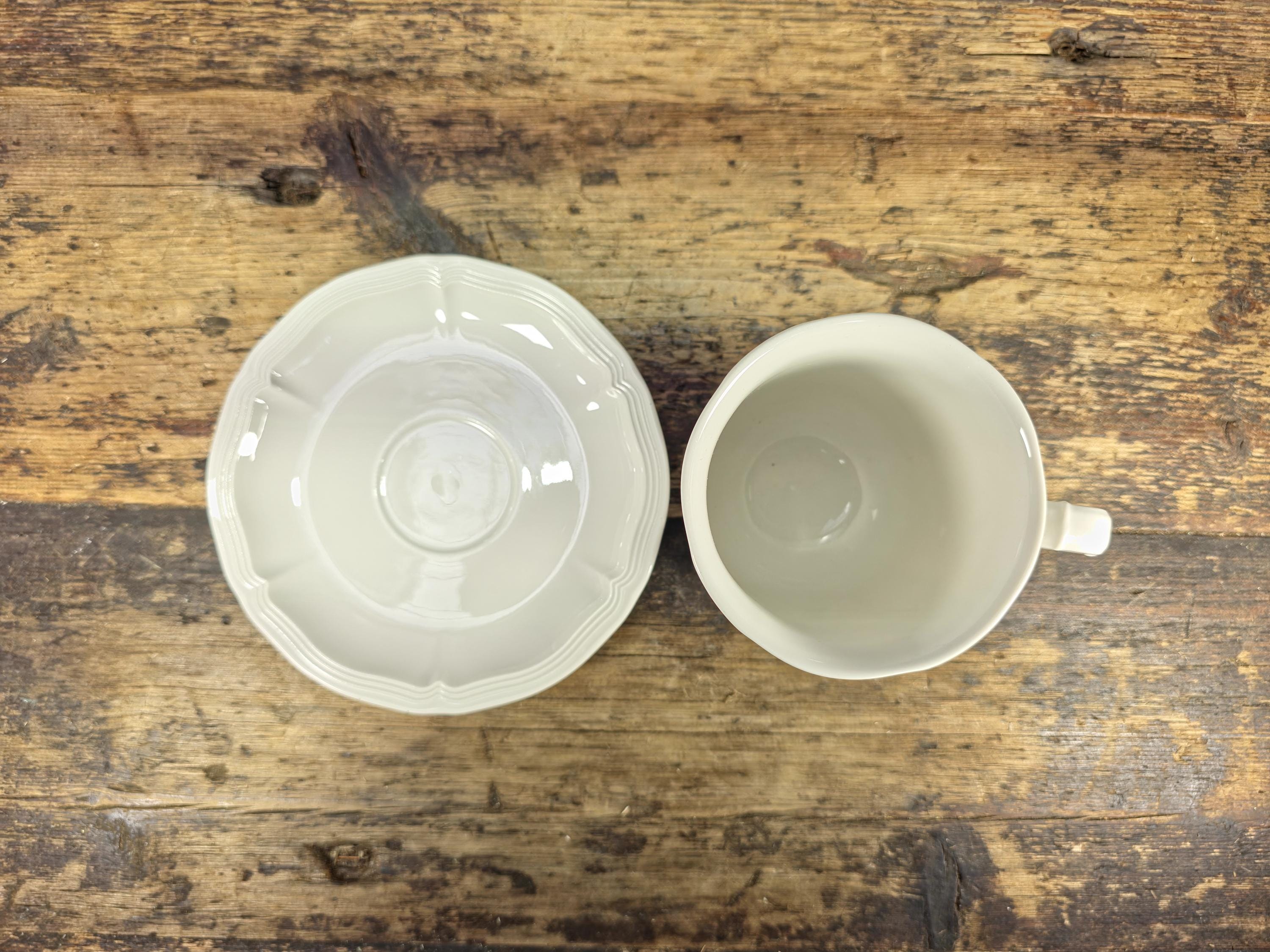 Villeroy & Boch Manoir Flat Demitasse Cup and Saucer