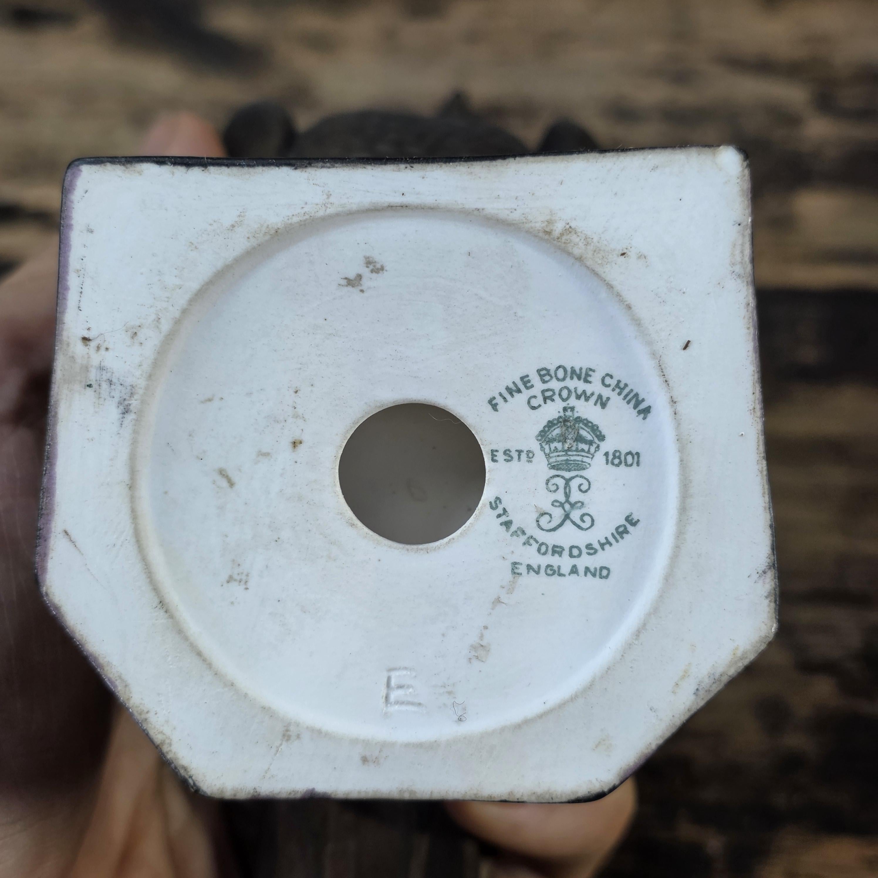 Crown Staffordshire Fine Bone China Eagle Figurine — Bronze-Effect Matte Finish