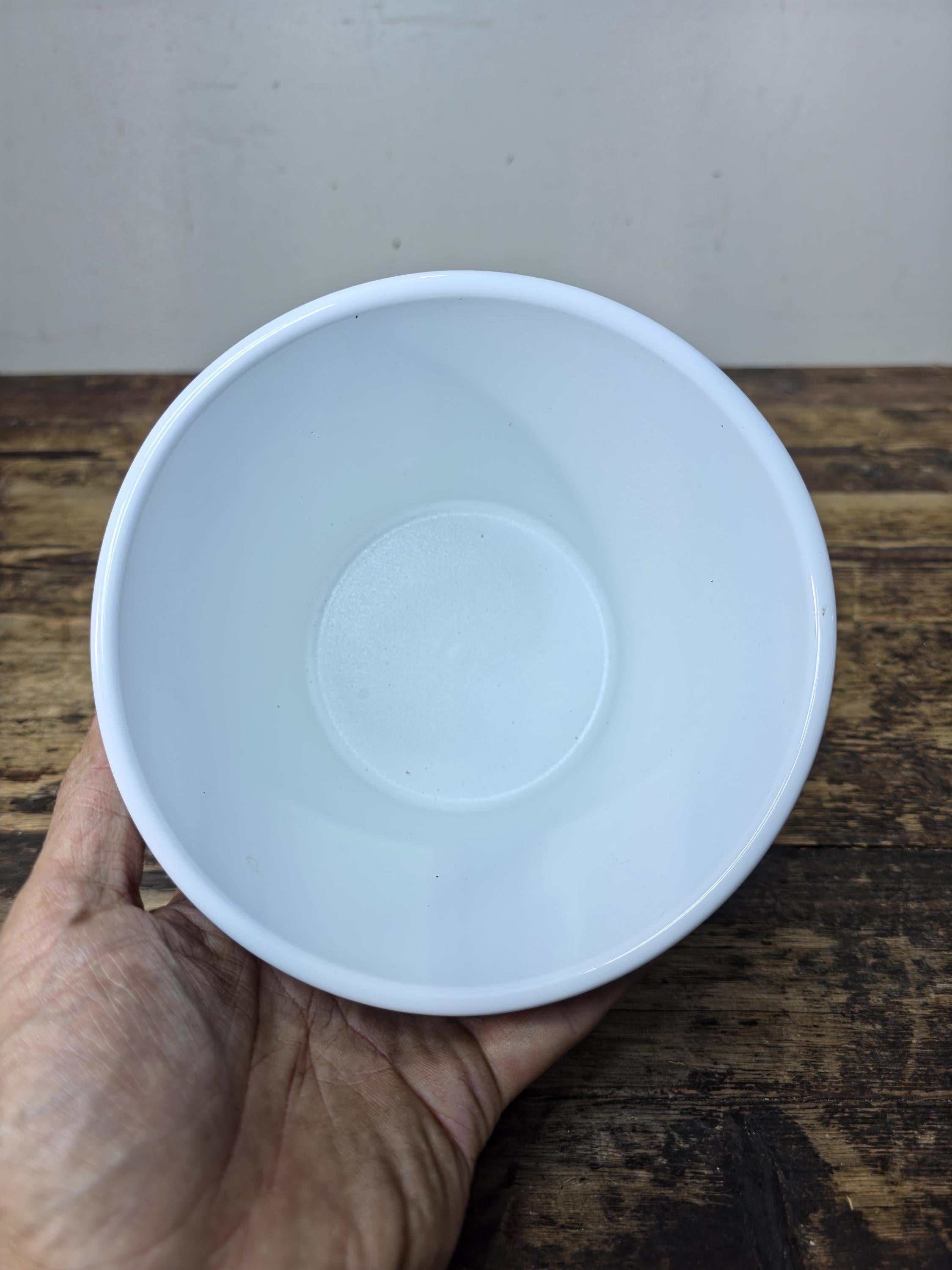 German-Made White Ceramic Planter Pot – Distributed by Gelsons