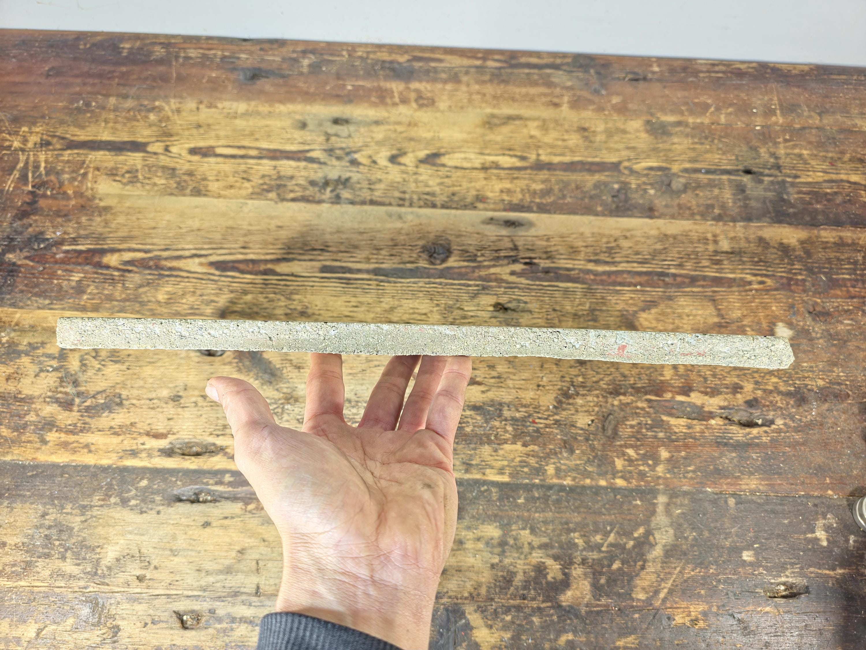 Glass Mosaic Art Tile Mid Century Style Abstract Colorful Wall Plaque 16.25" L × 9" W 7.2lb.