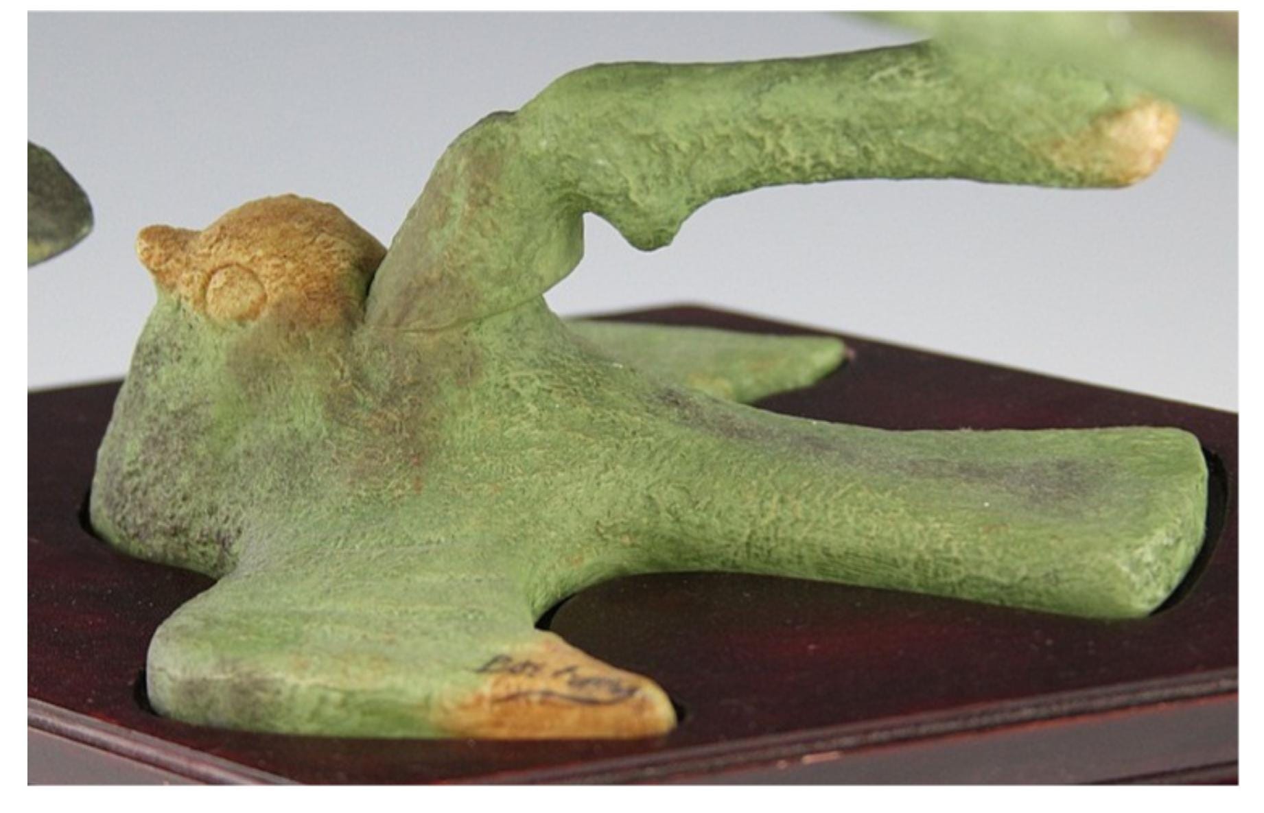 Rare 1978 Boehm Galloping Horse Original Wood Base Pedestal