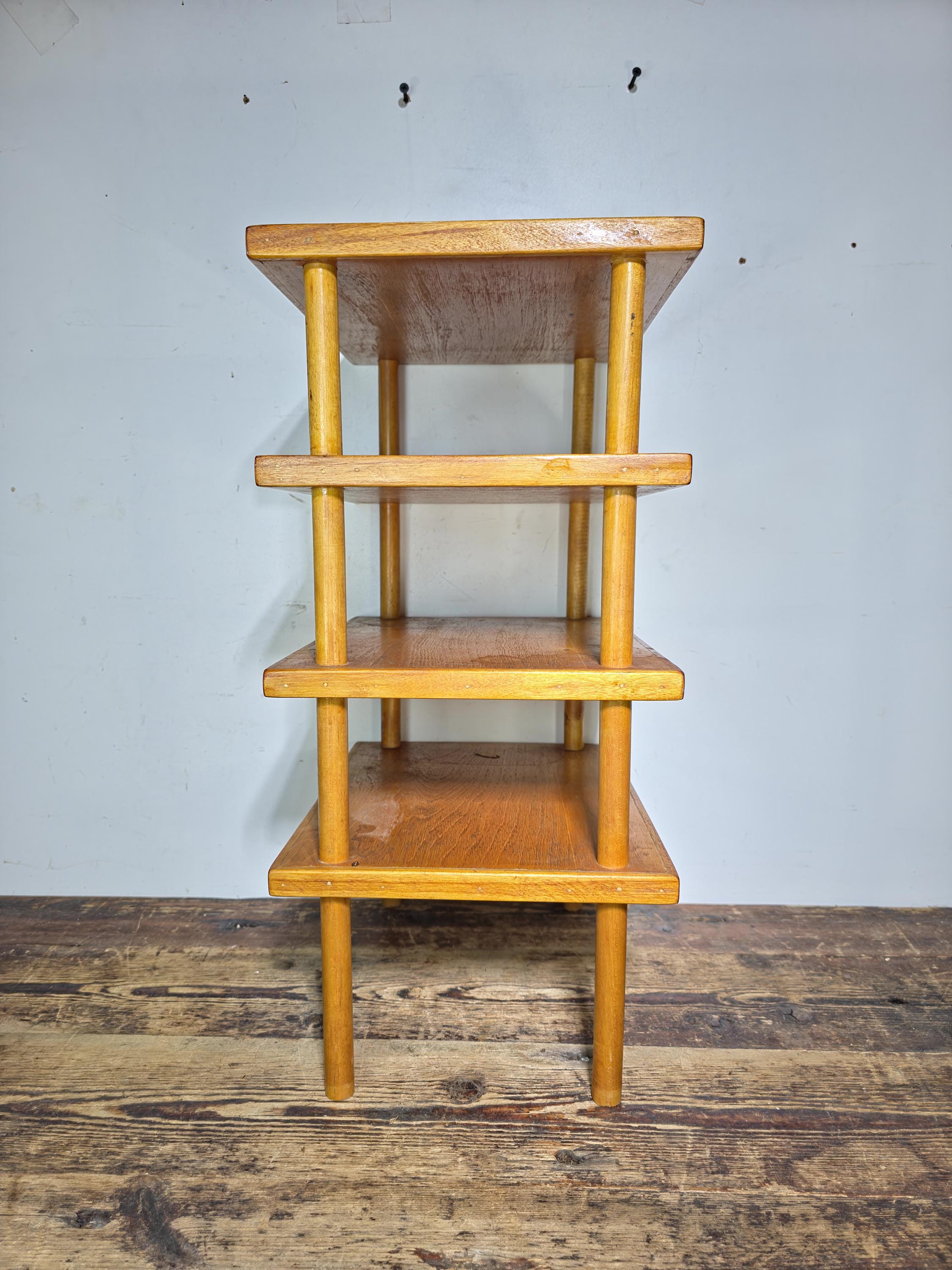 MCM Charming Wooden Toddler Shoe Rack / 4-Tier Utility Shelf