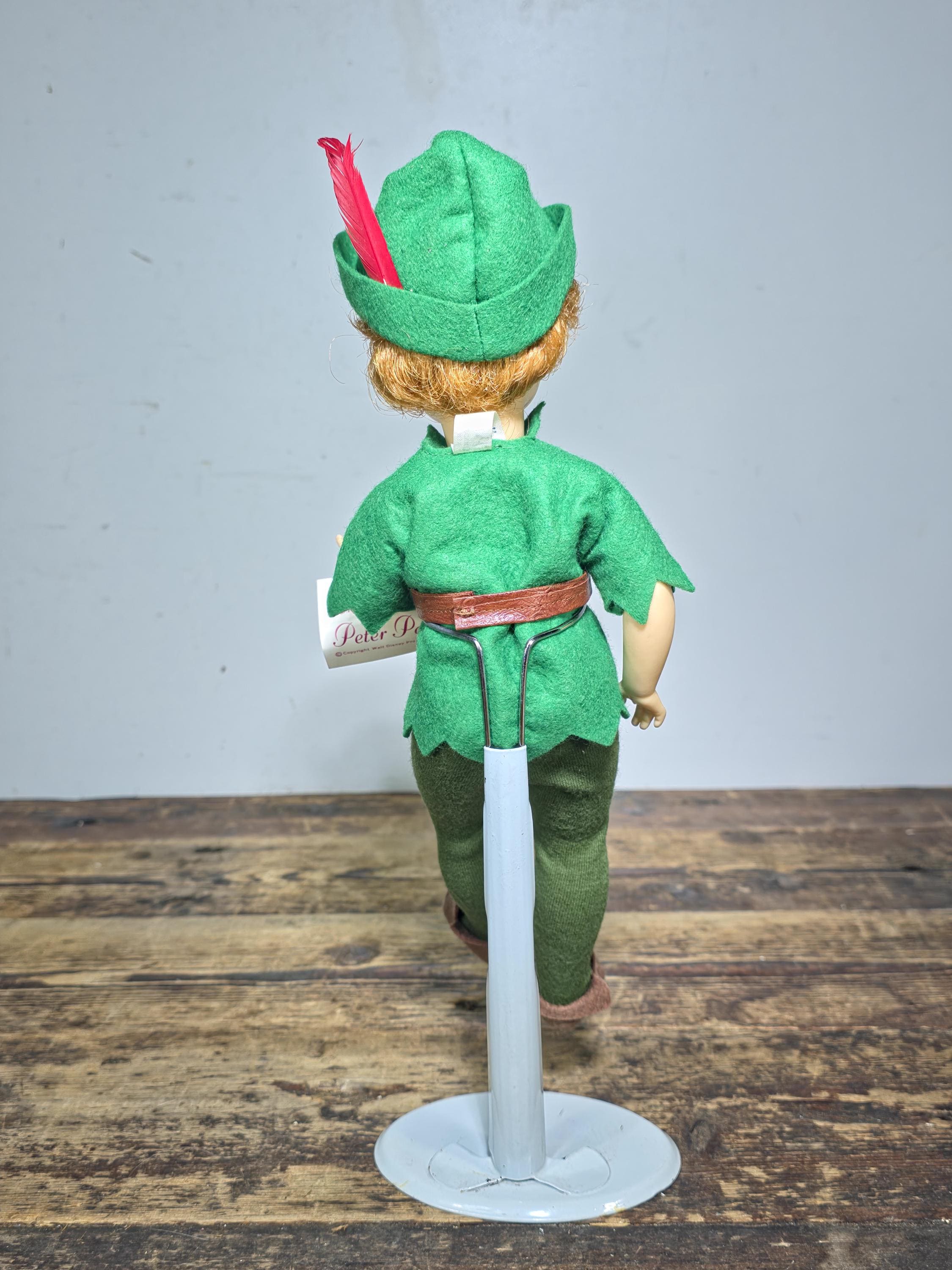 Vintage 1970s Madame Alexander Peter Pan Doll 14” w/ Box & Tag | Near Mint