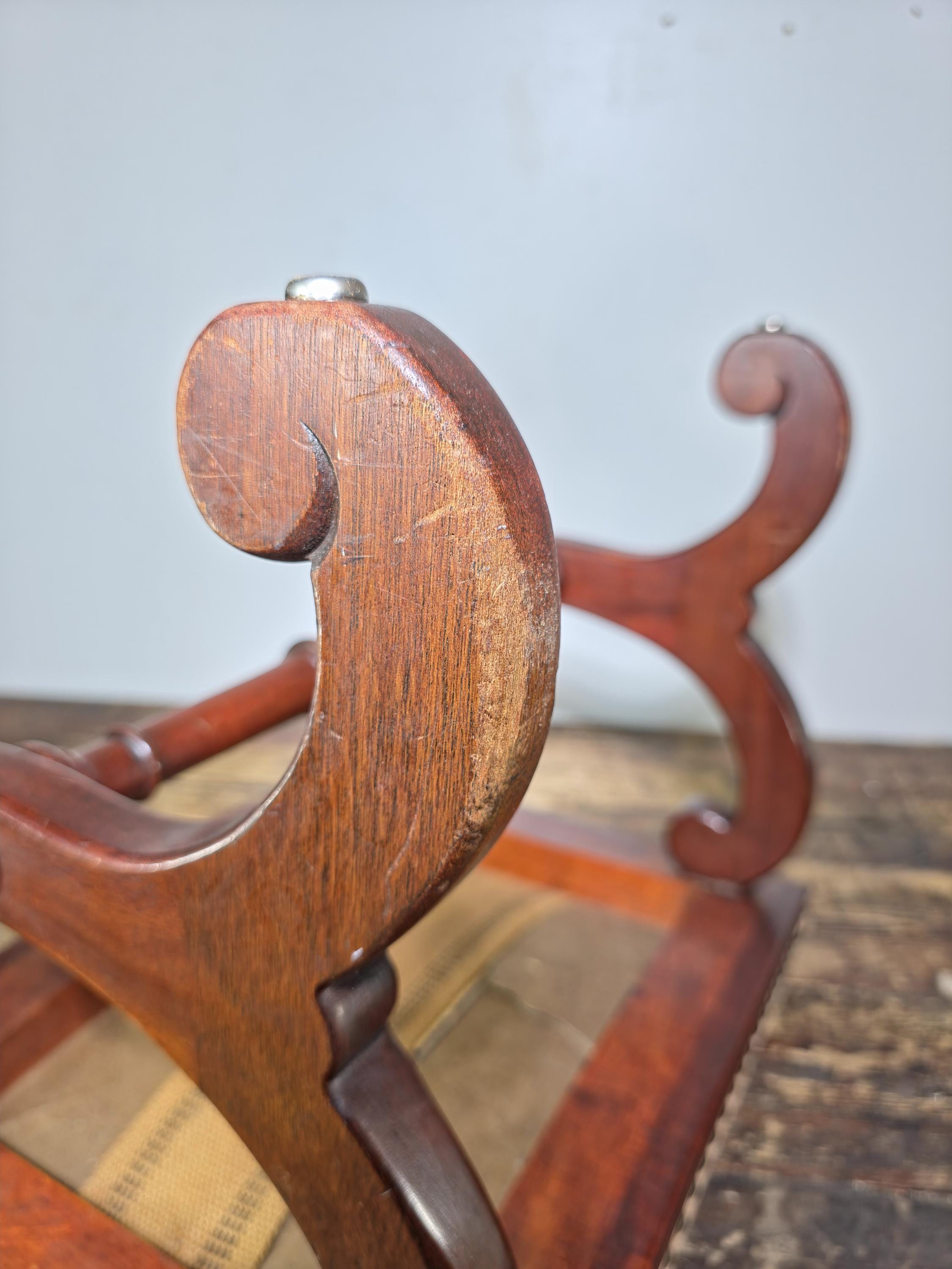 Rare 1930s Vander Ley Bros Needlepoint Stool | 300 Hall St. Grand Rapids Antique